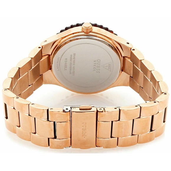 Guess Rose Gold and Brown Women's Watch - Picture 3 of 4